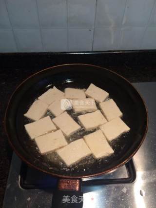 香煎豆腐的做法步骤：2