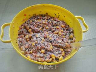紫菜玉米肉馅饺的做法步骤：6