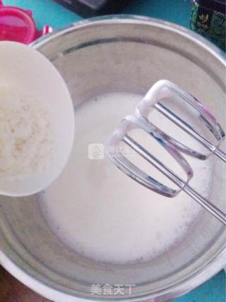 蓝莓奶油蛋糕的做法步骤：7