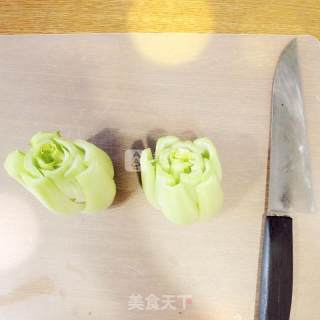 翡翠玫瑰的做法步骤：2
