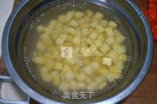 肉末炒三丁的做法步骤：4