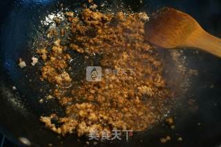 肉末炒三丁的做法步骤：6