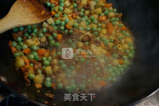 肉末炒三丁的做法步骤：7