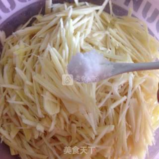 豆酱仔姜的做法步骤：5