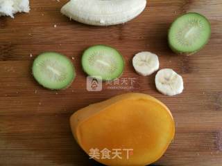 水果土司的做法步骤：3