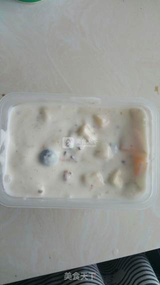 水果酸奶冰沙的做法步骤：4