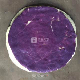 紫薯大翻花面包的做法步骤：6