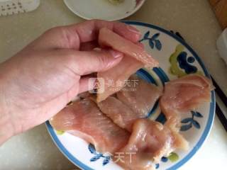 鸡胸杂蔬干拌米粉的做法步骤：8
