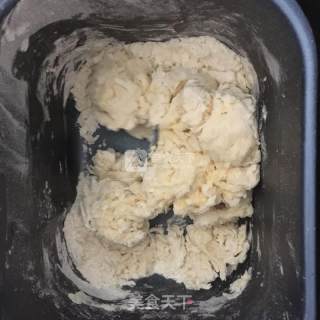 肉松面包的做法步骤：1