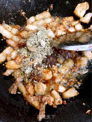 黄豆烧肉的做法步骤：7