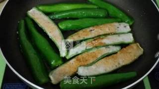 煎酿辣椒的做法步骤：4
