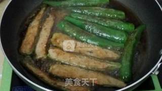 煎酿辣椒的做法步骤：5
