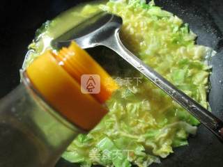 咖喱圆白菜粉丝汤的做法步骤：5
