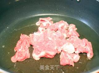 清炒木耳淮山肉片的做法步骤：3