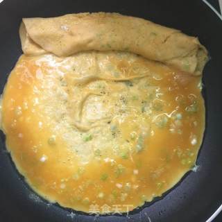 香葱厚蛋烧的做法步骤：5