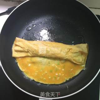 香葱厚蛋烧的做法步骤：6