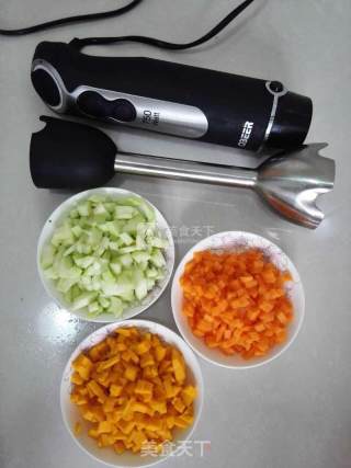 夏日美食——南瓜胡萝卜西葫鸡蛋饼的做法
