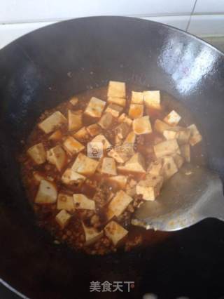 麻婆豆腐的做法步骤：3