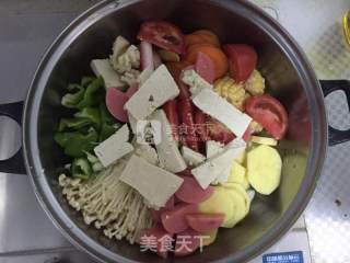 部队火锅的做法步骤：1