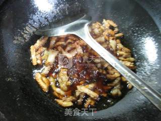 猪肉梅豆炒面的做法步骤：4