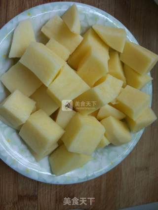 美味排骨土豆饭的做法步骤：2