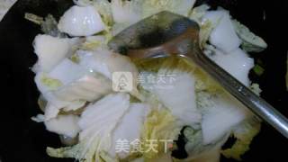 大白菜炖冻豆腐的做法步骤：7