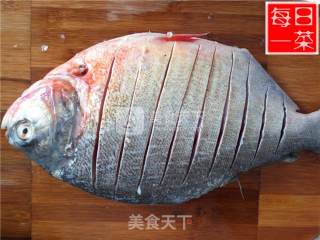 菜宝宝每日一菜：制作红烧鱼的做法步骤：1