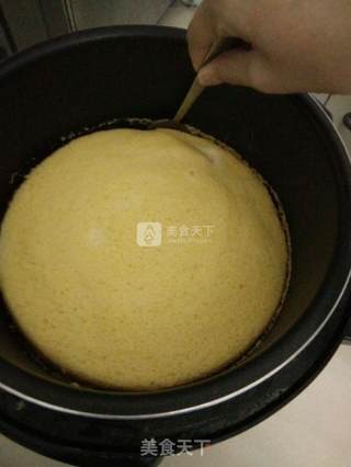 粗粮果酱夹心蛋糕（电饭锅版）的做法步骤：31