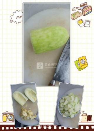 过油肉炒西葫芦片的做法步骤：2