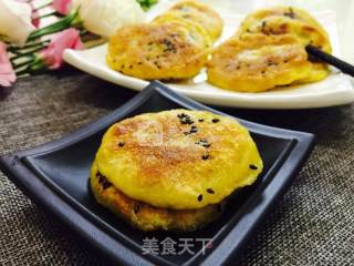 芝麻南瓜饼的做法步骤：13