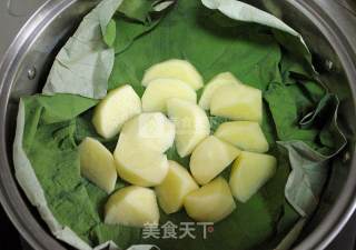 荷香粉蒸排骨的做法步骤：10