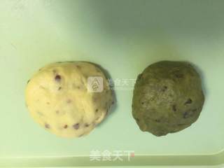 蔓越梅饼干 抹茶提子饼干的做法步骤：8