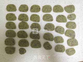 蔓越梅饼干 抹茶提子饼干的做法步骤：11