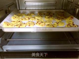 蔓越梅饼干 抹茶提子饼干的做法步骤：14