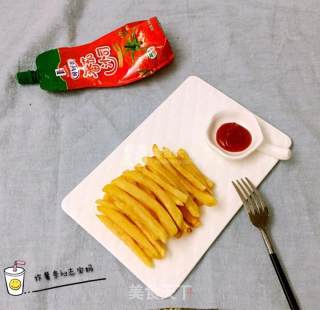 炸薯条的做法步骤：8