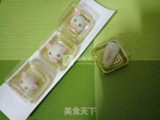 夏日缤纷果味 冰皮月饼的做法步骤：5