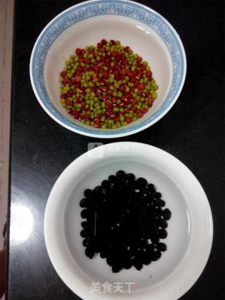 三豆汤的做法步骤：2