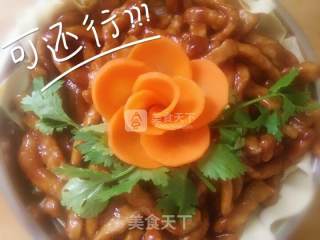 京酱肉丝的做法步骤：6
