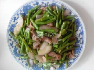 豆角烧肉的做法步骤：5