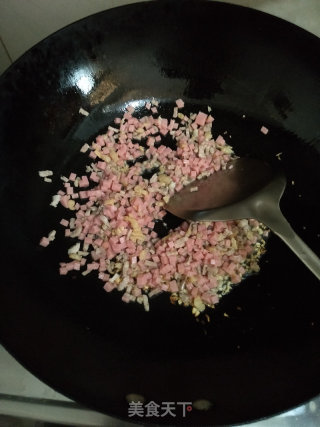 炒饭的做法步骤：6