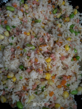 炒饭的做法步骤：8