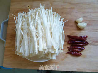 酱汁金针菇的做法步骤：1