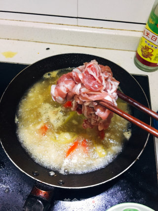 酸汤肥牛的做法步骤：5