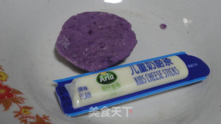 紫薯奶酪饼的做法步骤：5