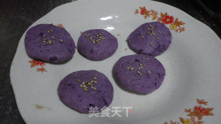 紫薯奶酪饼的做法步骤：6