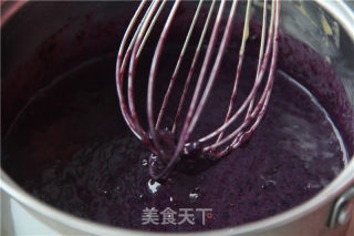 蓝莓冰淇淋的做法步骤：2