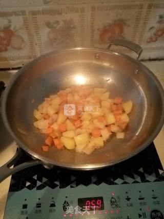 咖喱鸡肉饭的做法步骤：5