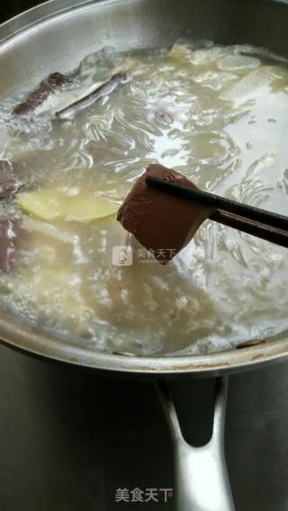 鸭血粉丝汤的做法步骤：12