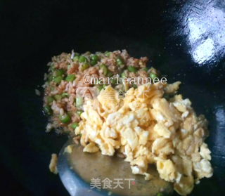 四季豆蛋炒饭的做法步骤：8
