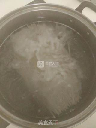 香辣肉酱拌荞麦面的做法步骤：9